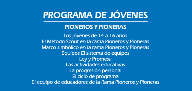 Programa pioneros