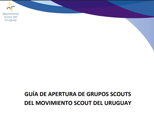 Gu铆a Apertura de Grupos Scouts